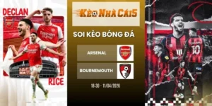 Kèo nhà cái Arsenal vs Bournemouth - NHA, 11/04/2026